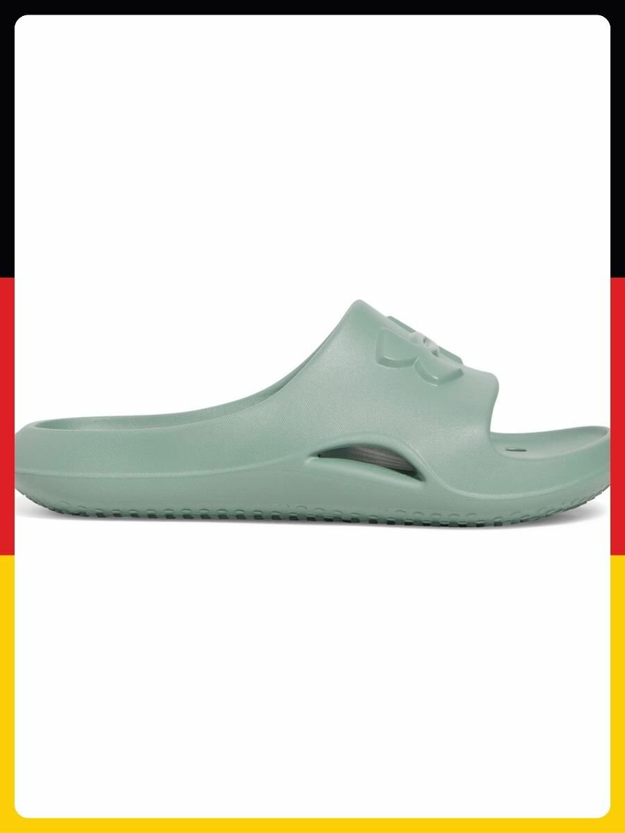 Шлёпанцы Under Armour, размер EU 36 1/2, зеленый