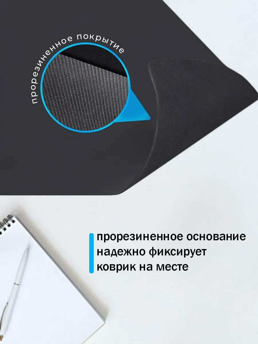 Игровой коврик для мыши Logitech G G240, черный (340х280х1мм) — фото 1