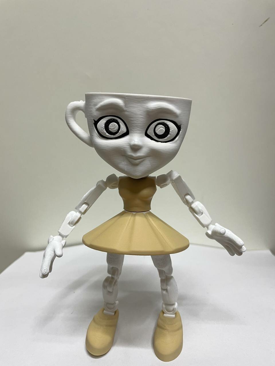 Балерина капучино/ballerina cappuccino, шарнирная, ПВХ, для девочек, 5-14 лет
