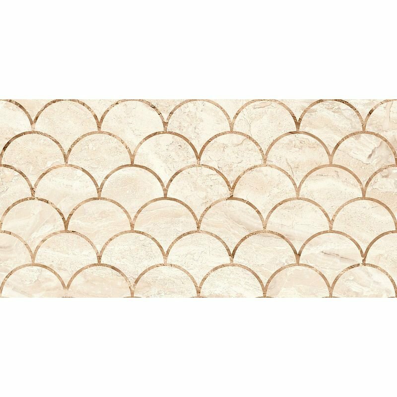 Настенная плитка Cube Ceramica Prado Scale Beige 30x60 см (0.9 м2)