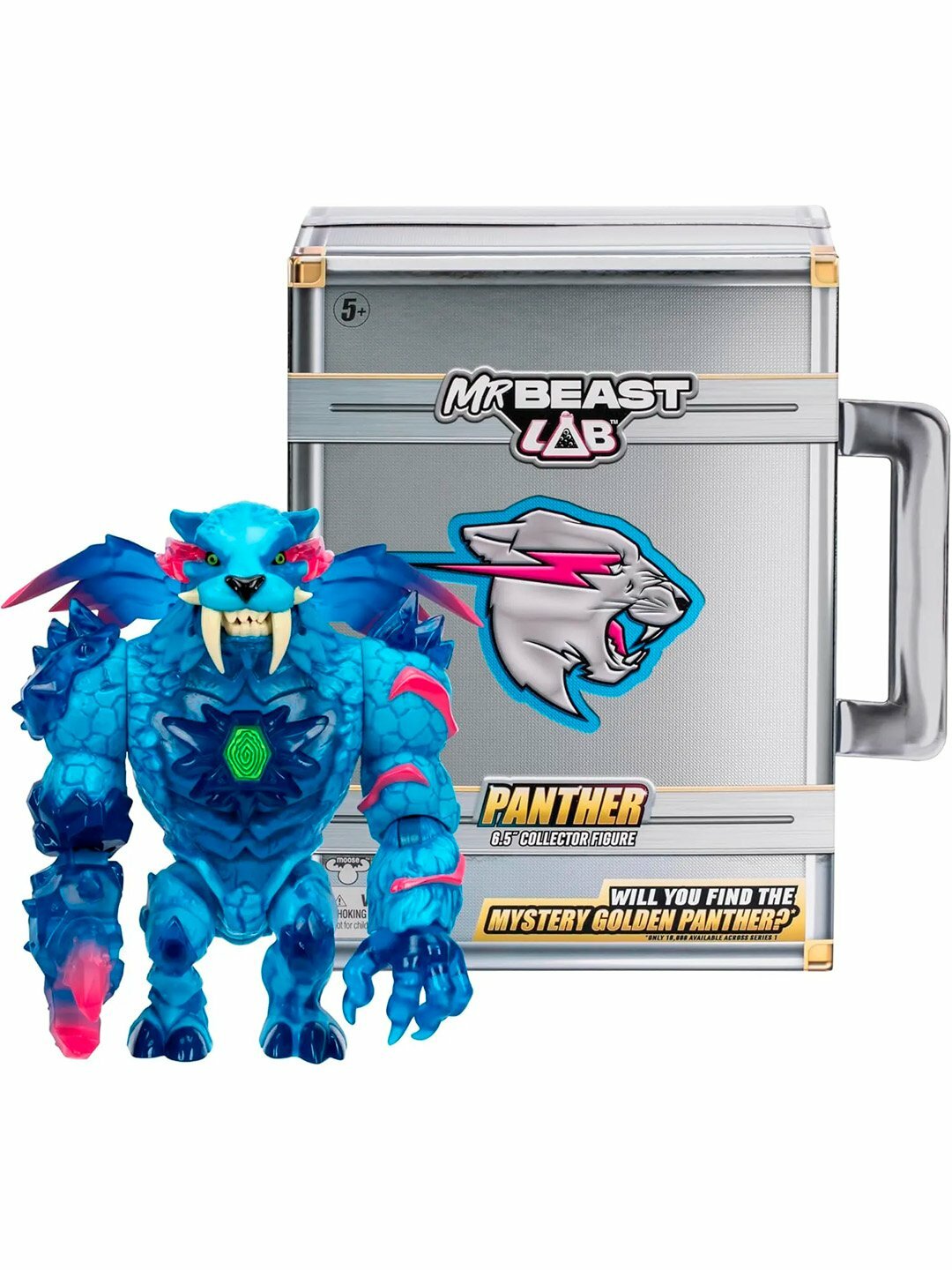 Коллекционная фигурка MrBeast Lab Apex Beast Panther, с невероятной детализацией