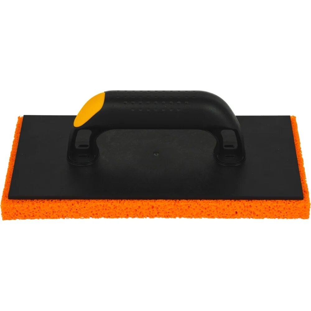 HARDY Тёрка 28 x 14 cм. с резиновой оранжевой губкой толщ. 18 мм ручка 2К 0840-602818