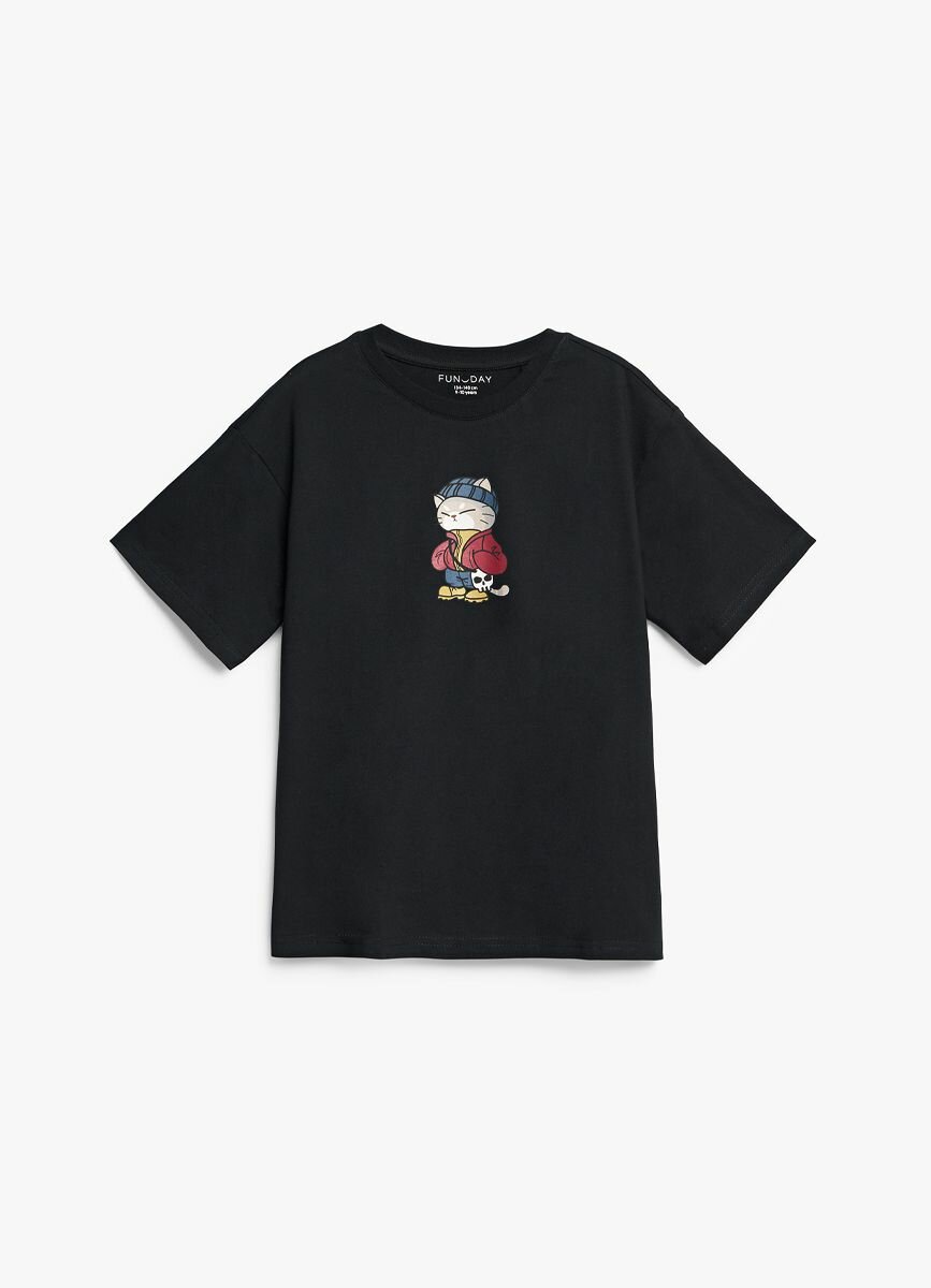 Футболка Funday размер 158;164 черный