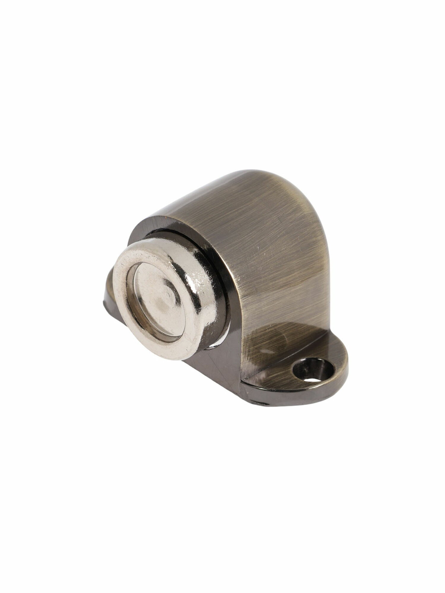 Упор дверной магнитный UM101AB без шайбы цвет бронза материал корпуса: металл