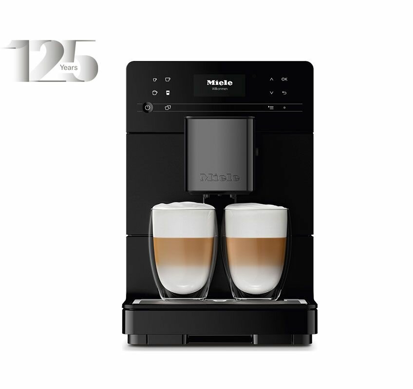 Кофемашина автоматическая Miele CM 5510 125 Edition Obsidian Black Matt черный обсидиан матовый