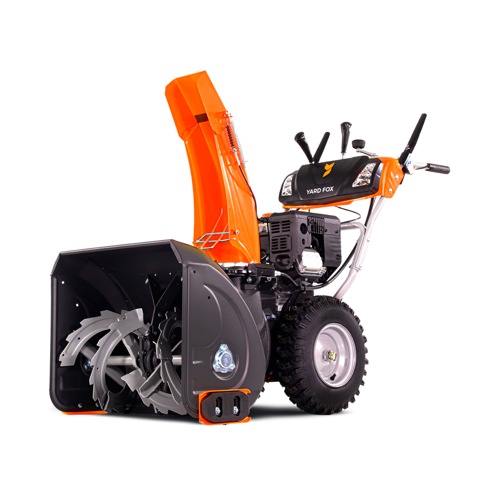 Бензиновый снегоуборщик YARD FOX OPTIMA 6654E LONCIN 7 л. с 66х54 см 6 вперед/2 назад фары подогрев рукояток