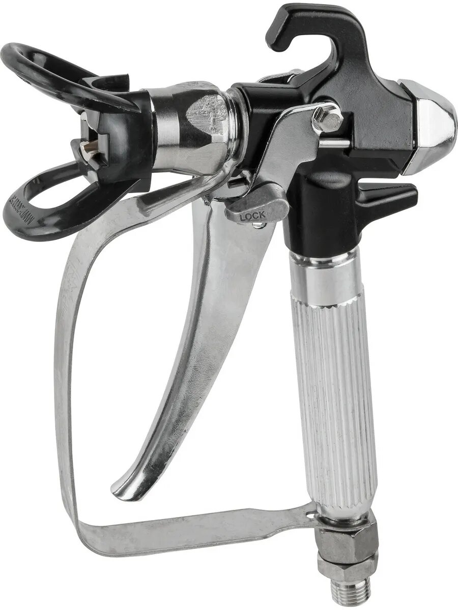 Пистолет распылительный WORTEX для безвоздушного окрасочного аппарата LS 2215 (резьба 1/4" с фильтром)