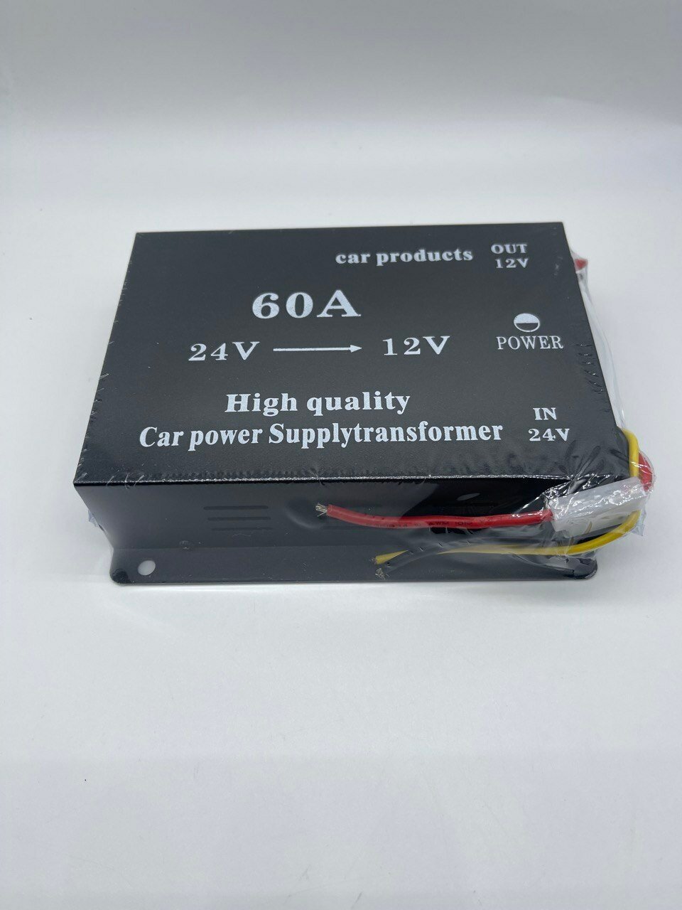 Автомобильный инвертор 60A преобразователь напряжения 24 Вольта в 12 Вольт