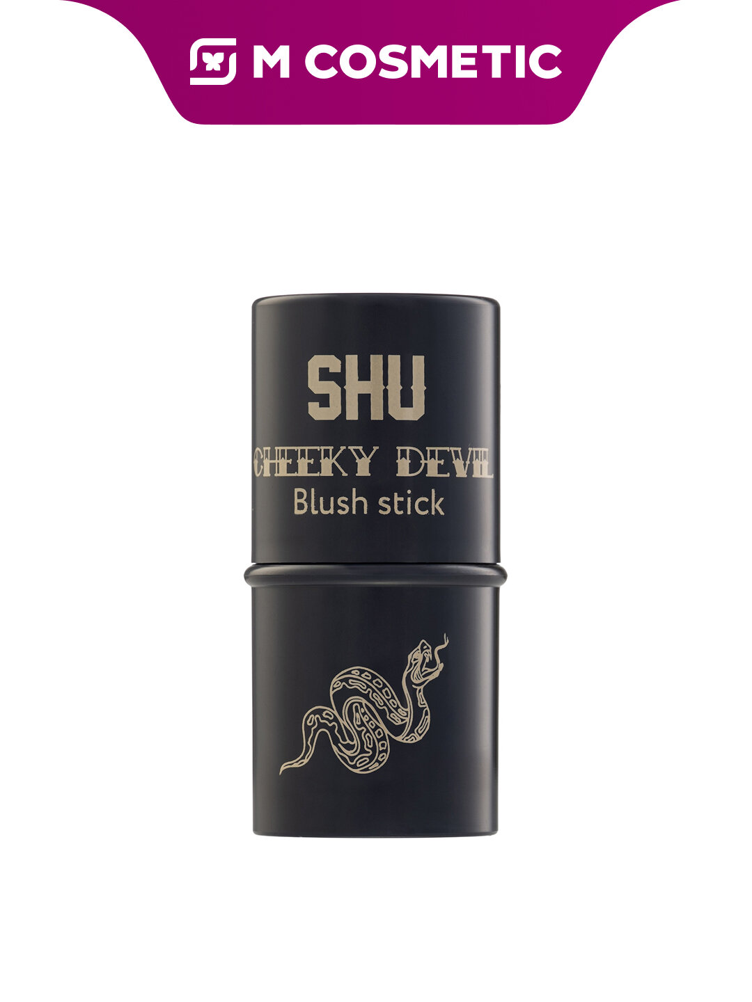 Румяна SHU Cheeky Devil, кремовые, стик, пыльный розовый, 4 г