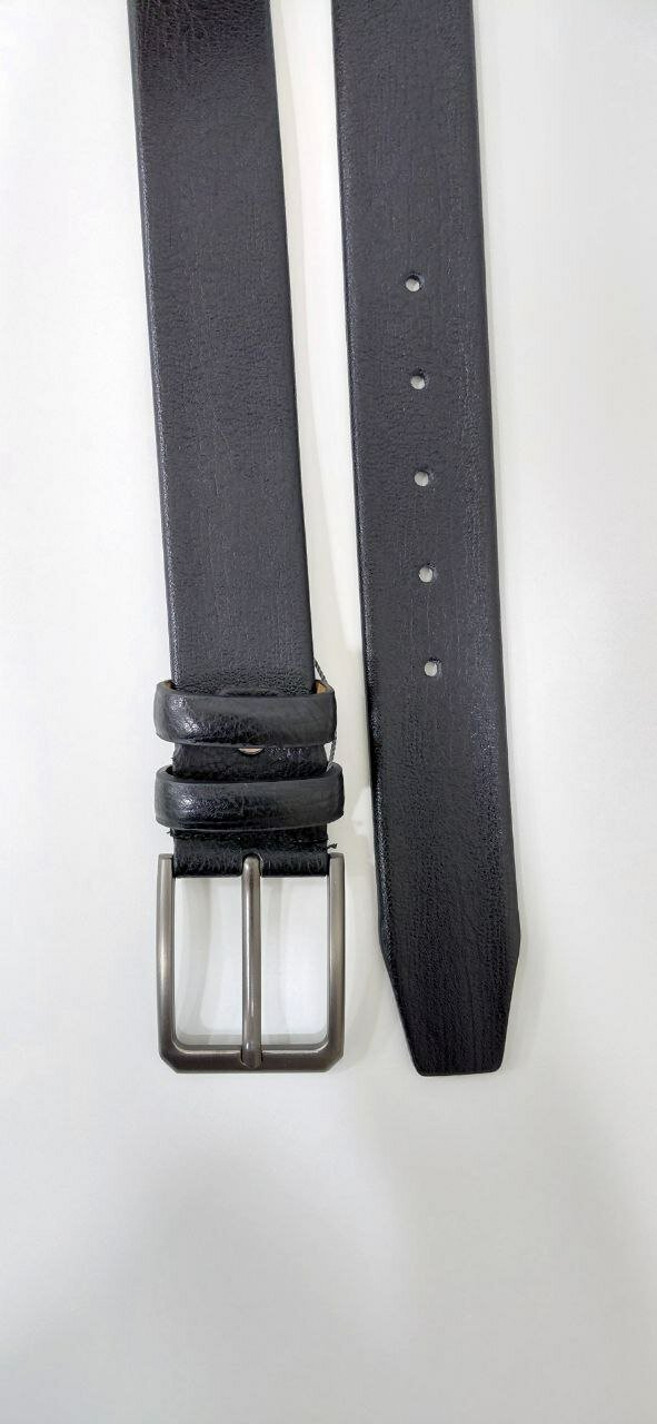 Ремень  для мальчиков и мужчин, размер 110, чернильный — фото 1