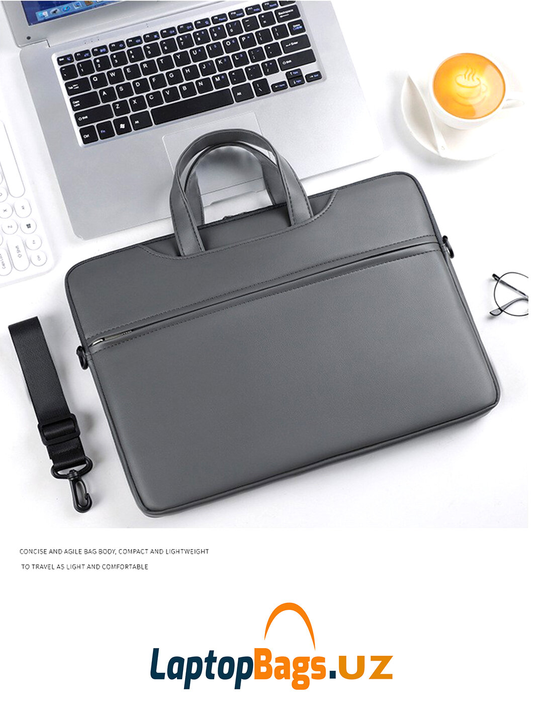 Универсальная защитная сумка для ноутбука и MacBook 13.6-15.6, дюйм — фото 1