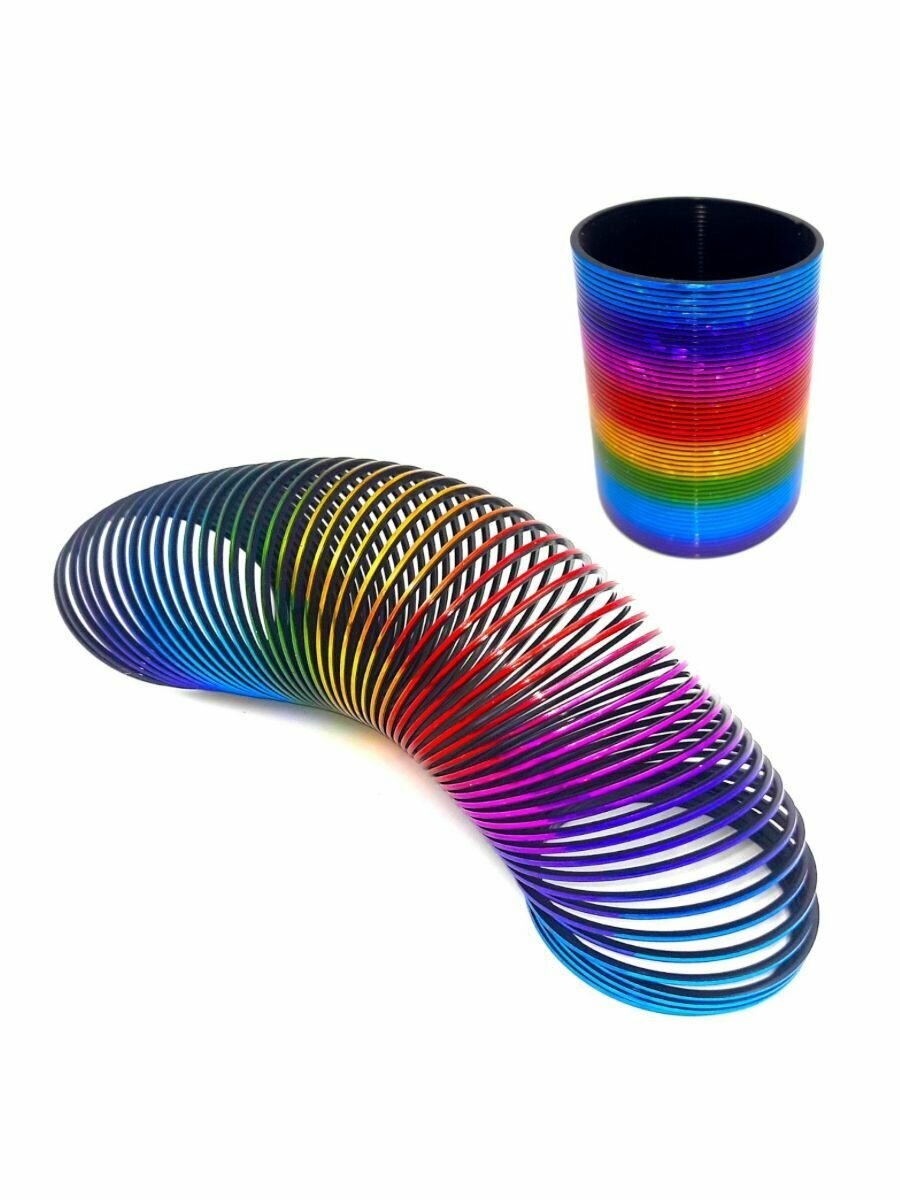 Радуга-пружинка металлизированная — фото 1