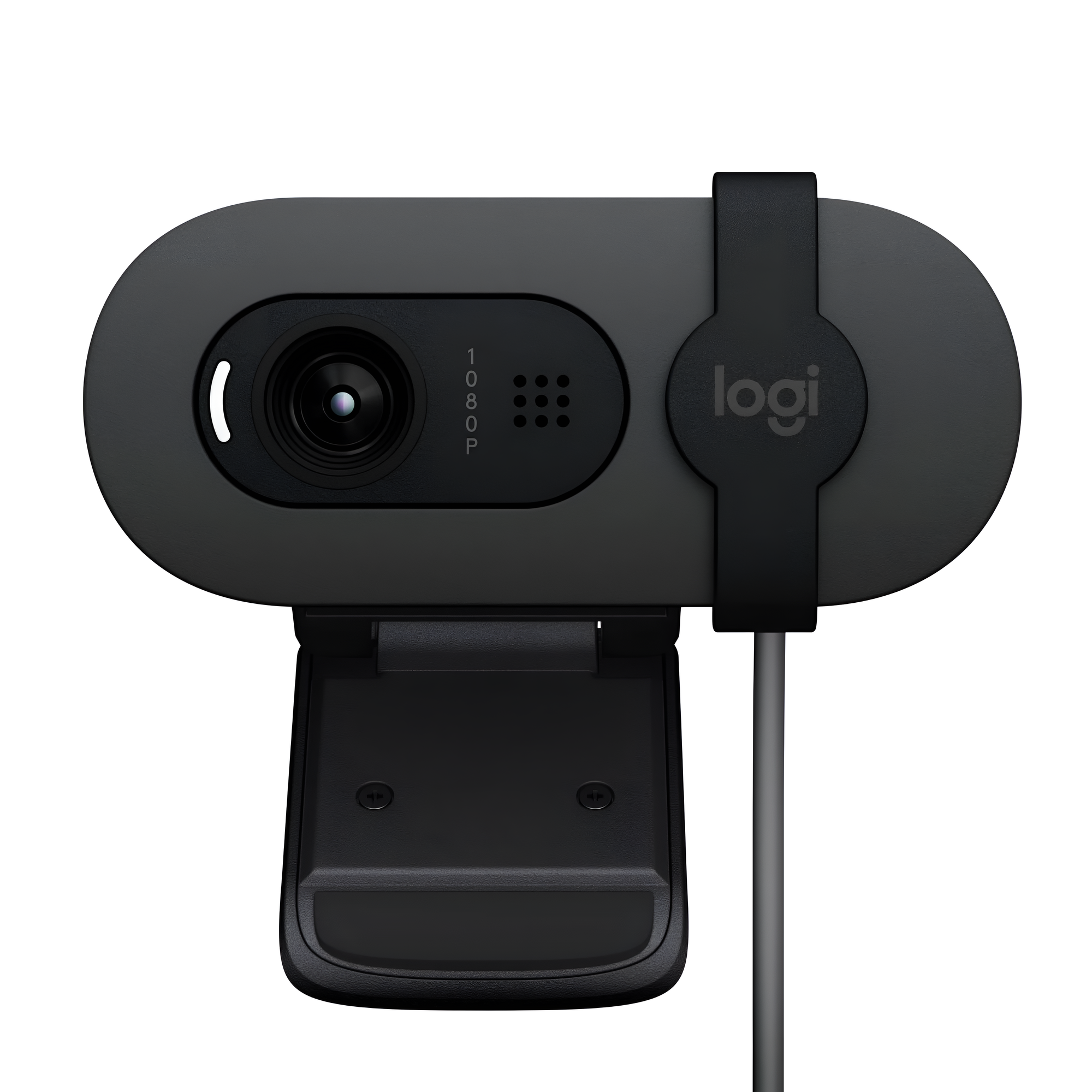 Logitech Brio 100 — компактная веб-камера с разрешением Full HD 1080p для видеозвонков, стриминга и онлайн-обучения.