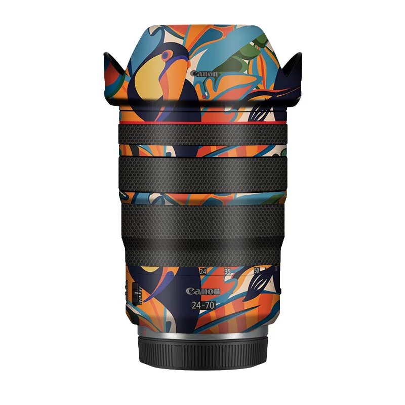 Наклейка для объектива Canon RF24-70mm f/2.8 - этнический узор для объектива камеры