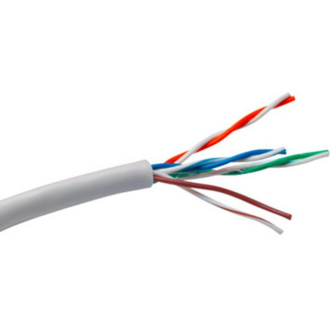 Кабель Exegate Special EX261518RUS UTP 4 пары кат.5e CCA, 26AWG, бухта 305м, серый, PVC
