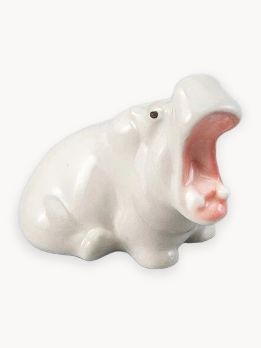 Статуэтка Императорский фарфоровый завод Бегемотик