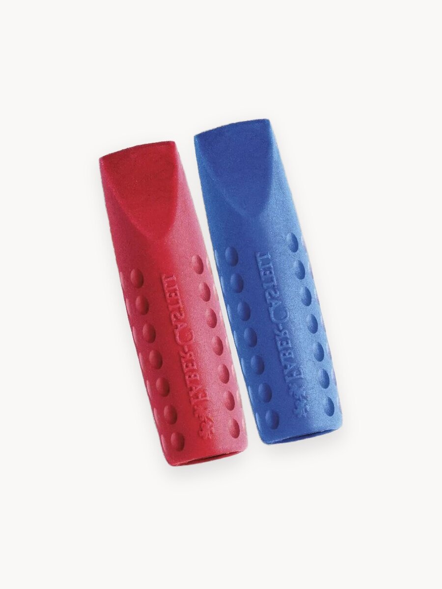 Ластик колпачок школьный набор Faber-Castell Grip 2001 2 шт.