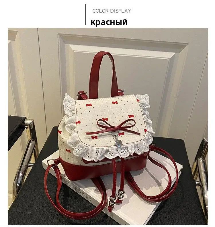 Рюкзак городской красный для взрослых, мягкий TPU soft, компактный дизайн для повседневного использования