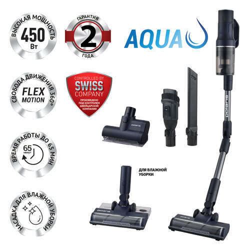 Пылесос портативный Polaris PVCS 4010 FusionPRO Темно-синий 44990₽