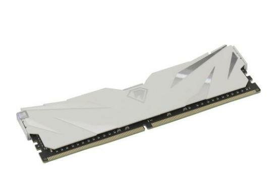 Модуль памяти DDR 4 DIMM 16Gb (8Gbx2) PC25600, 3200Mhz, Netac Shadow II NTSWD4P32DP-16W C16 White, с радиатором — фото 1