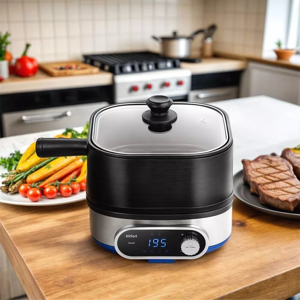 Электросковорода "3 в 1" КТ-6304 — фото 1