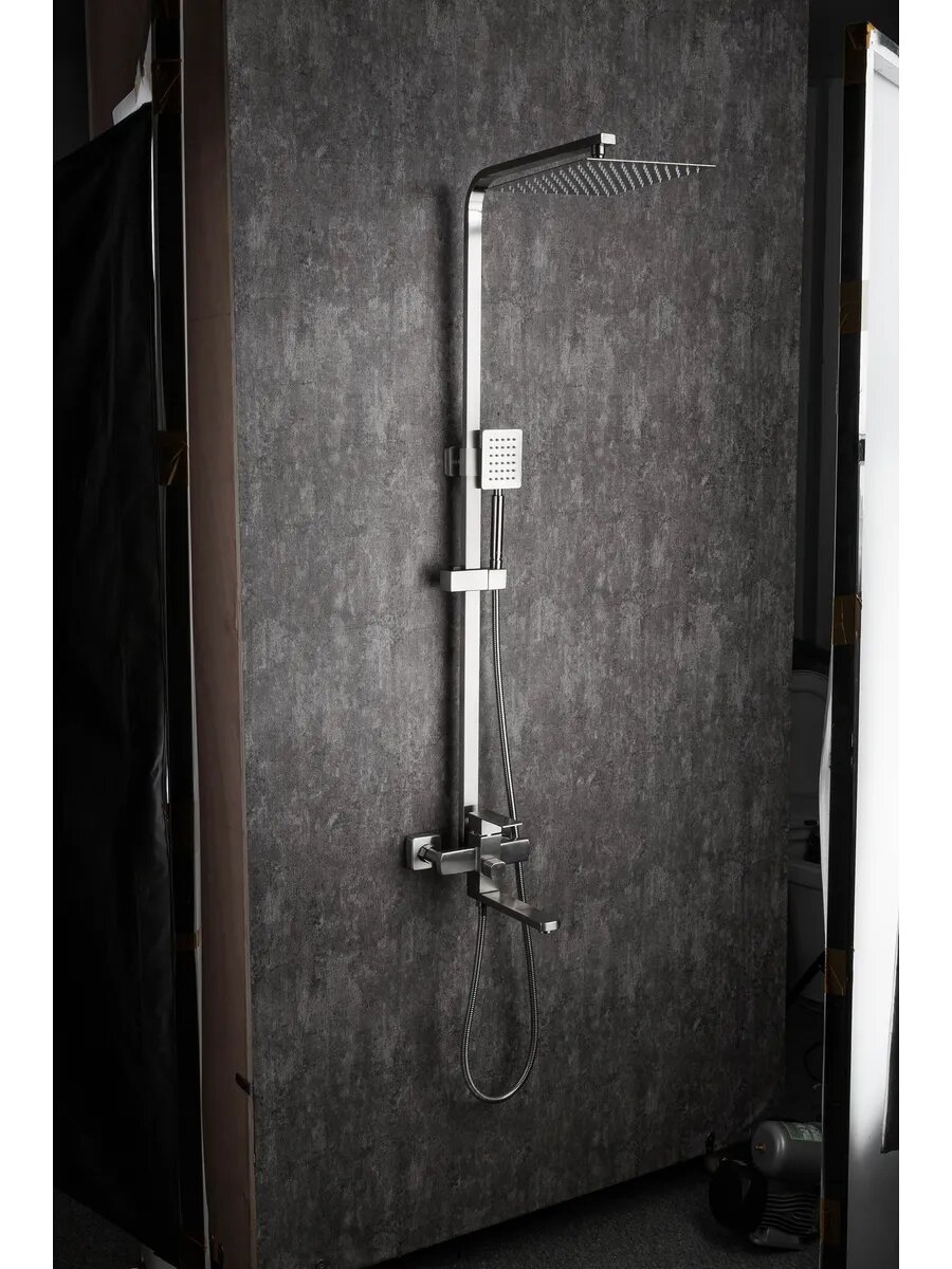 Душевая система с тропическим душем FRAP F24802 — фото 1