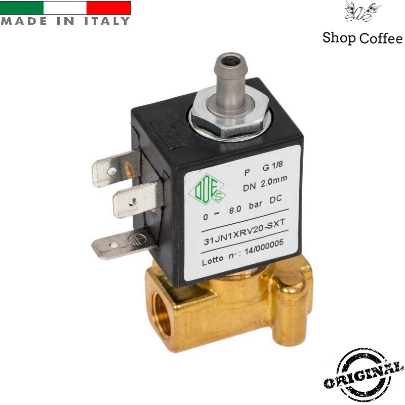 Соленоидный клапан 3-х ходовой для кофемашины Saeco Philips, Gaggia 24V, 7W, 11024039