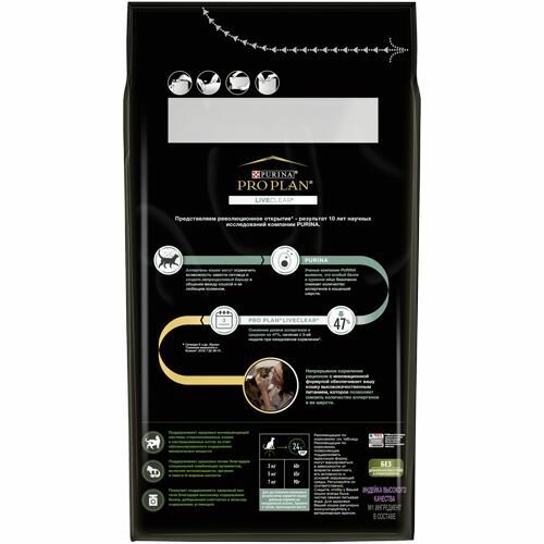 Корм ProPlan LiveClear с индейкой для кошек, 7 кг — фото 1