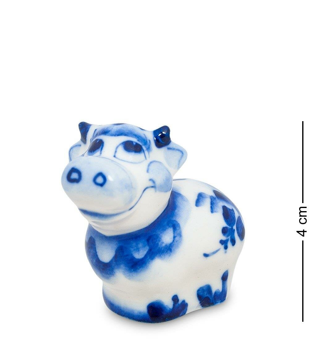 Фигурка Корова мал. (Гжельский фарфор) A1969591 Народные промыслы, Фарфор
