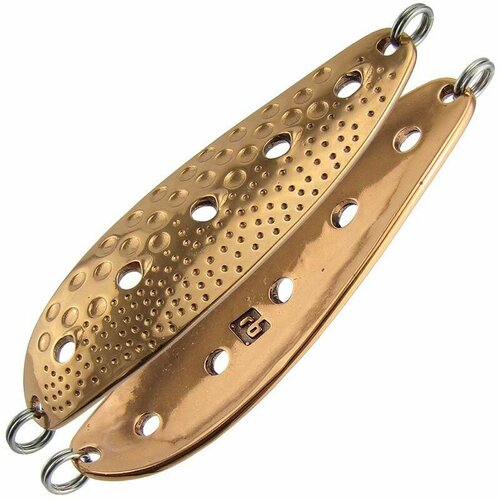 Блесна из латуни на лосося, покрыта золотом и серебром RB Фаворит 23гр - 3