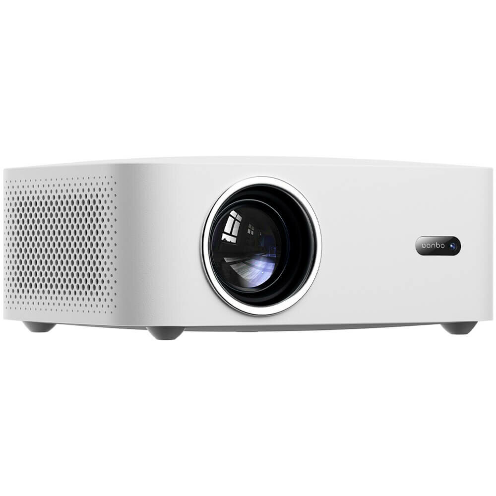 Портативный проектор Wanbo "Projector X2 Max", Android 9, Full HD, LED, Wi-Fi, Bluetooth, белый