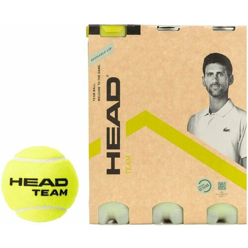 Мячи теннисные Head Team (3 банки по 3 мяча), арт. 575741
