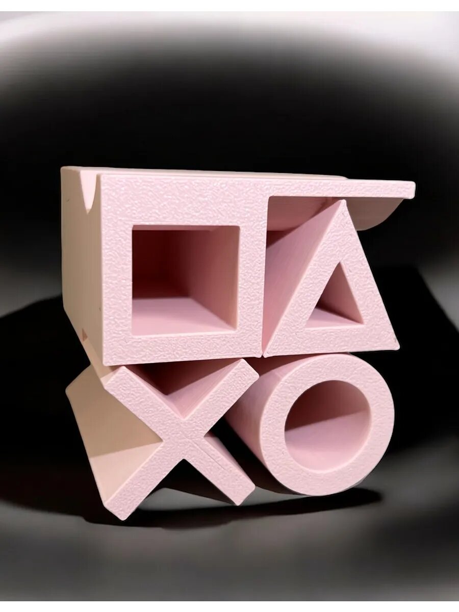 Подставка для геймпада (розовая) PS5 playstation 3D Печать уникальная — фото 1