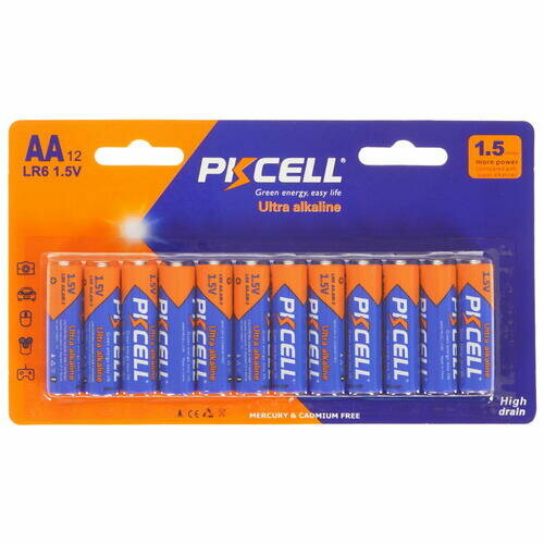 Батарейка PKCELL Ultra AA / AA (LR6/ER14505/FR6/R6P)