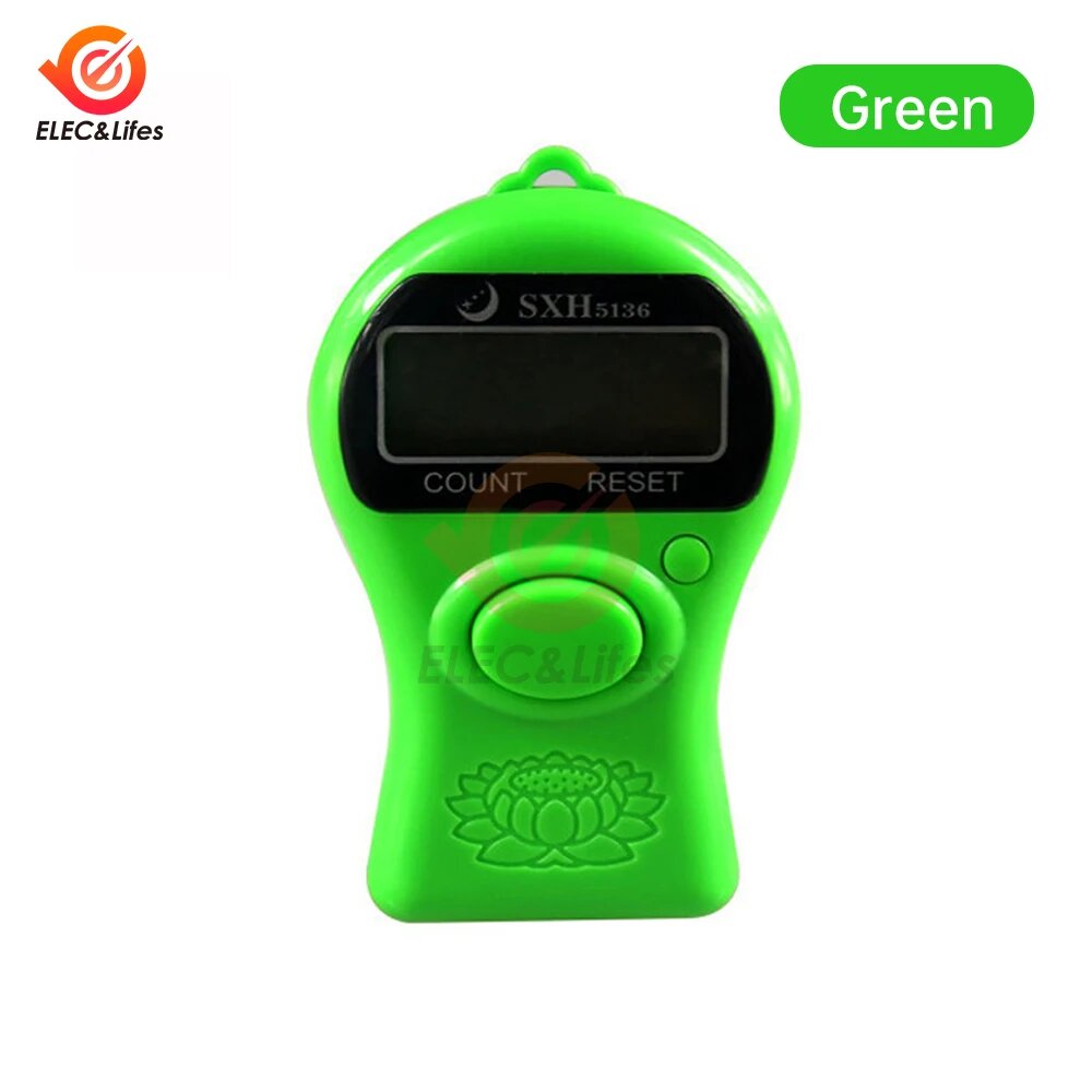 Изображение Электронный счетчик Aideepen 0-99999, red