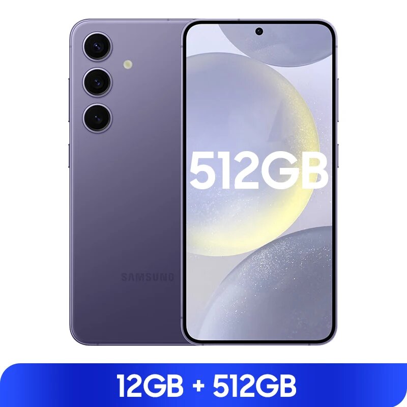 Смартфон Samsung Galaxy S24+, 12/256ГБ, 12/512ГБ, china, Add Samsung buds FE, Samsung, galaxy s24+, Смартфон, Фиолетовый, 12ГБ, 512ГБ, china, Новый, 01.01.2024