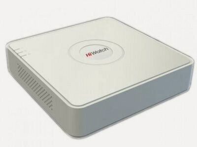 Изображение товара Видеорегистратор гибридный HD-TVI 4х-канальный HiWatch DS-H204QA(B)