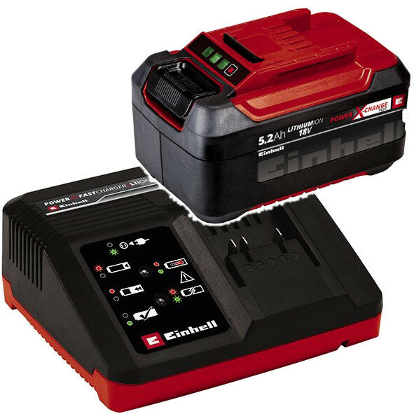 Аккумулятор  ЗУ Einhell PXC 52Ah  4A Fastcharger