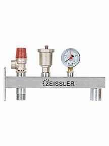 Группа безопасности ф3/4" Zeissler для расширительного бака