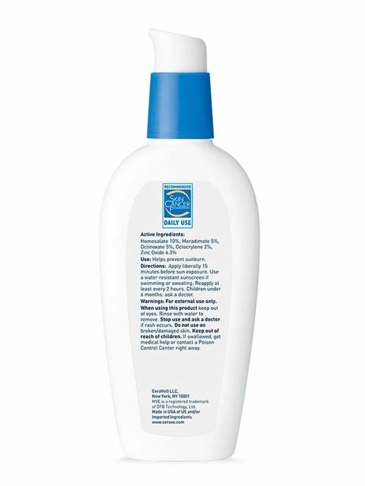 Дневной увлажняющий лосьон для лица CeraVe AM Facial Moisturizing Lotion SPF 30 с церамидами и гиалуроновой кислотой, 89 мл — фото 1