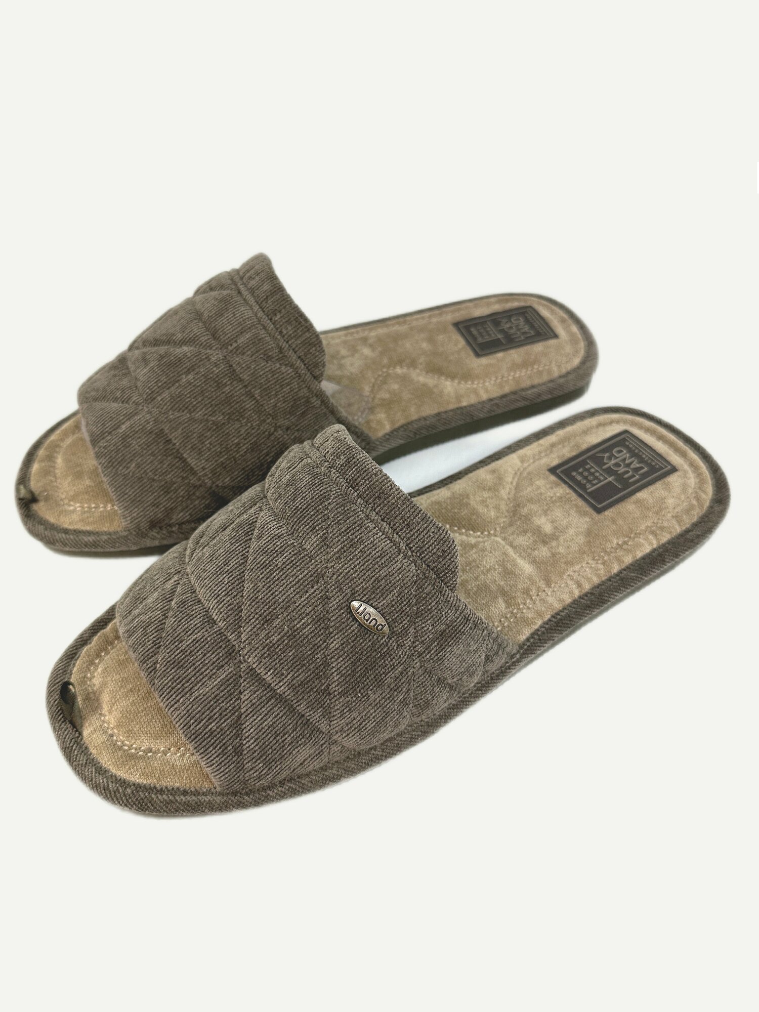 Тапочки LuckyLand  размер 43  зелeный