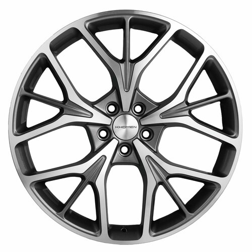 Колесный диск Khomen Wheels KHW2012 на Geely Tugella 8x20 PCD 5x108 DIA 63.4 ET46 GRF