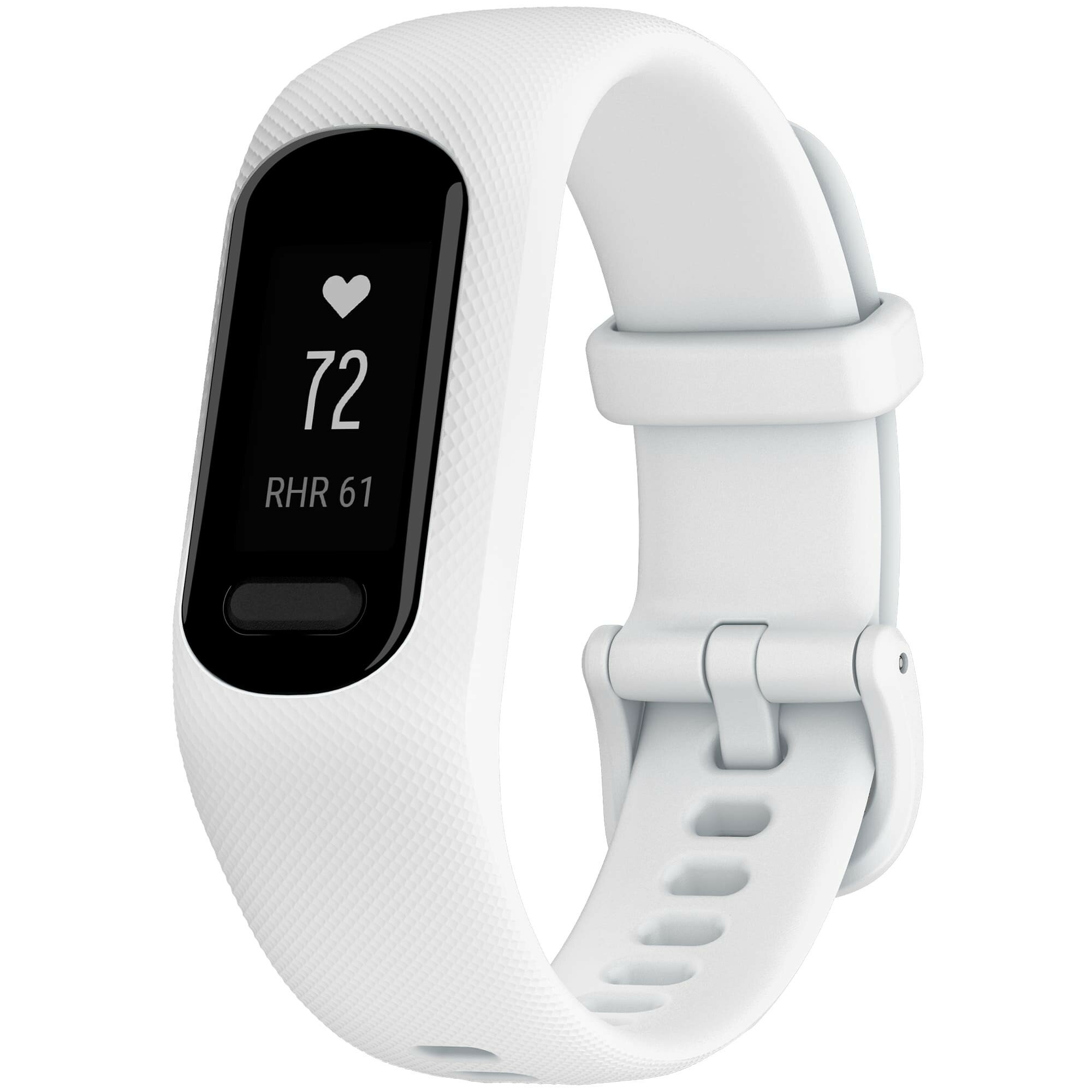 Фитнес-браслет GARMIN Vivosmart 5 White Smart Fitness Tracker / Size S-M (010-02645-11)