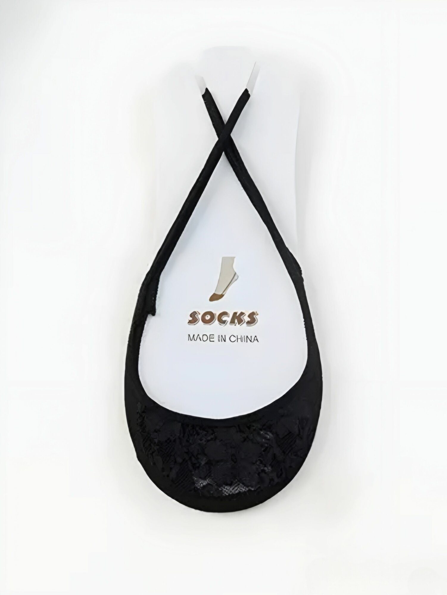 Подследники , размер 36-41, бесцветный, черный — фото 1