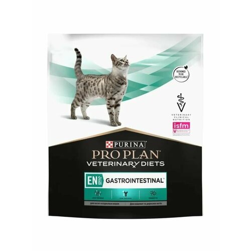 Purina Pro Plan Veterinary Diets Gastrointestinal сухой корм для котят и взрослых кошек при расстройствах ЖКТ - 400 гр
