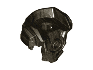 Minifigure Armor Breastplate with Shoulder Pads and Front Stud, 15339 Pearl Dark Gray U