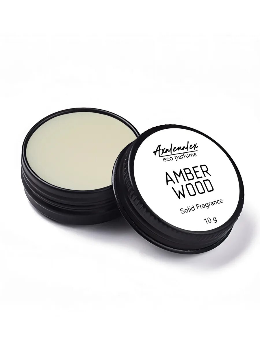 Твердые духи Amber Wood  сухие духи  унисекс  восточные  древесные  10 g