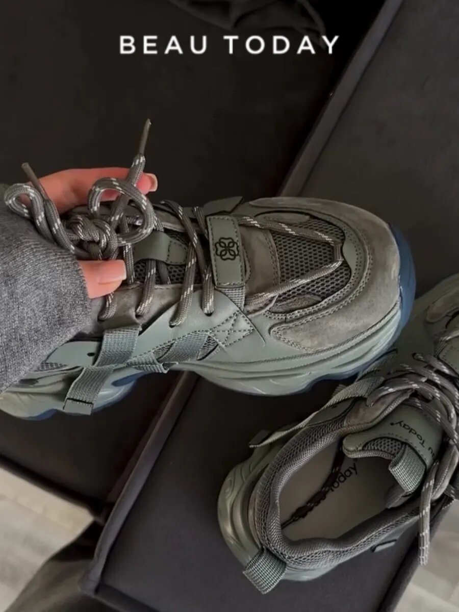 Кроссовки Beau Today, размер 39, серый