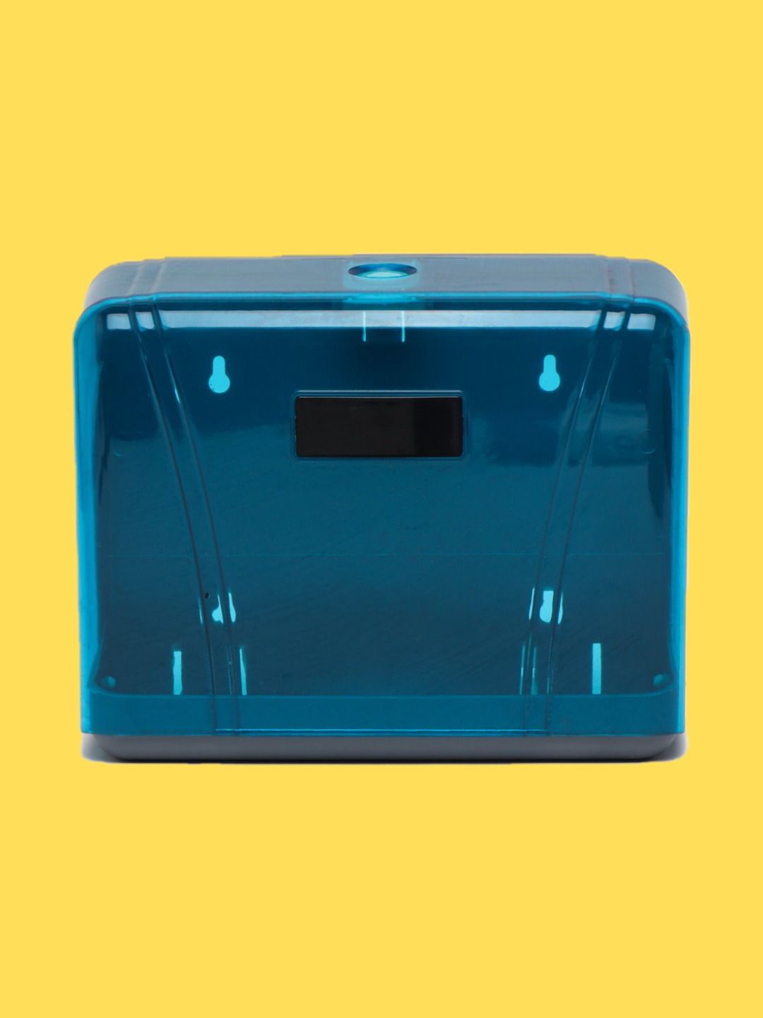 Диспенсер для салфетки настенный, ПВХ/пластик, складной, цвет голубой