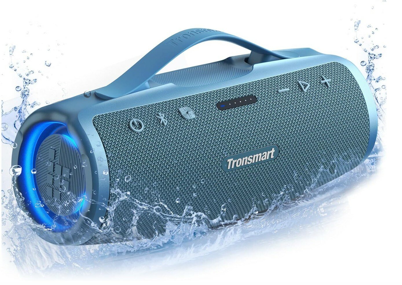 Портативная беспроводная колонка Tronsmart Mirtune S100,50Вт, RGB-светомузыка, Bluetooth 5.3, PX7, Гарантия 6 мес